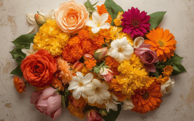 Jasmine and Mixed Flowers
